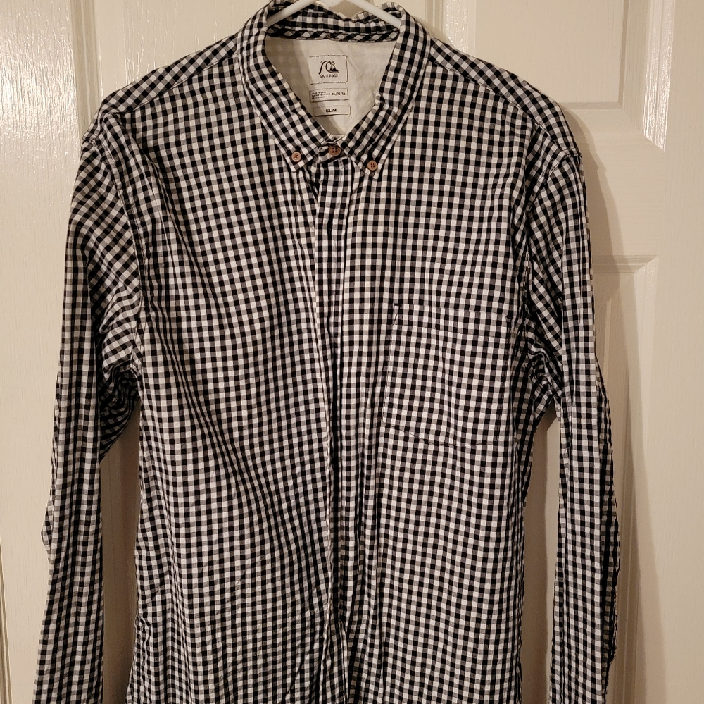 Quicksilver Men's Button Down - image 1